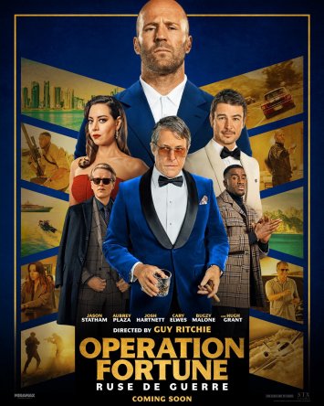 Первые кадры и постер нового шпионского триллера Гая Ричи "Операция "Фортуна"
